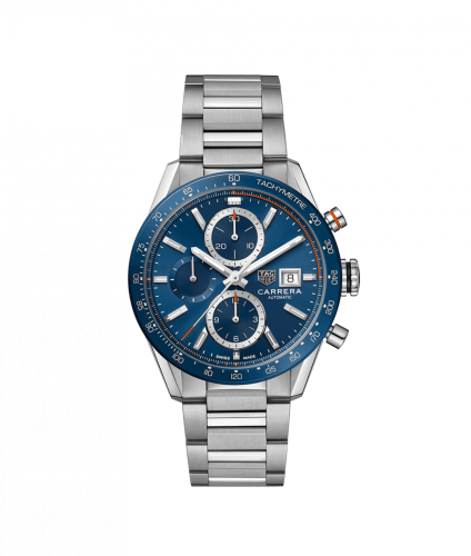 TAG Heuer Carrera Calibre 16 41 Stainless Steel / Blue / Bracelet